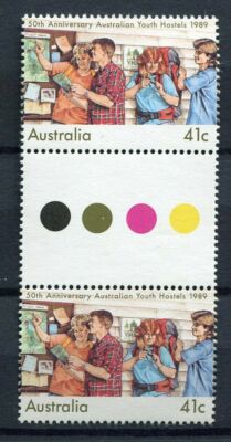 40702) Australia 1989 MNH Youth Hostels 1v Gutter Pair