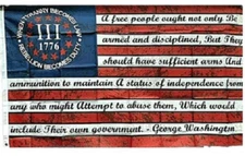 3X5 BETSY ROSS 1776 WHEN TYRANNY BECOMES LAW REBELLION BECOMES DUTY FLAG BANNER