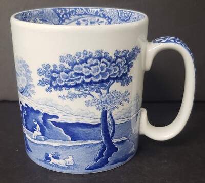 Spode Blue Italian Mug- Free US Shipping