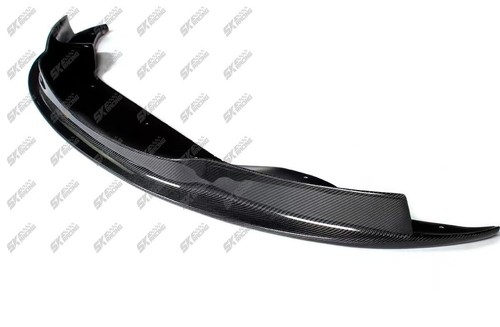 For 05-11 BMW E90 E92 E93 M3 Real Carbon Fiber Front Lip Bumper Diffuser BodyKit - Picture 2 of 15