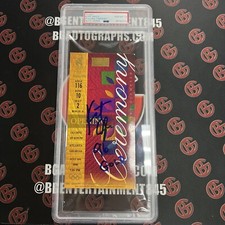 Kurt Angle Autographed 1996 Olympics Signed Ticket PSA AUTO GEM MT 10