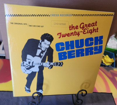 CHUCK BERRY THE GREAT TWENTY-EIGHT CHESS RECORDS CH2-92500  ULTRASONIC CLEANED