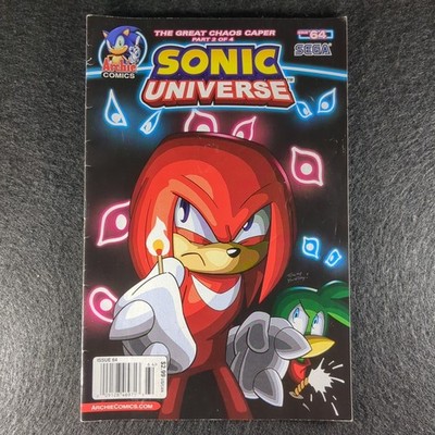 Sonic Universe #64 - Great Chaos Caper Part 2 - Rare Newsstand UPC Variant!