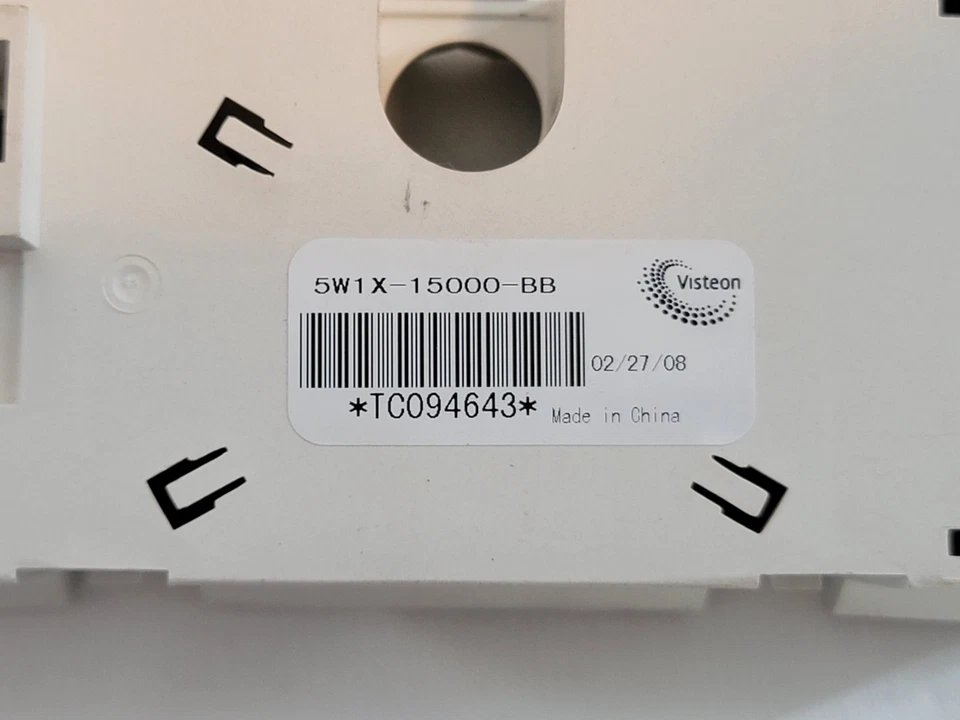 2008 Lincoln Town Car OEM Clock (NEW Light!) - Image 4 of 4