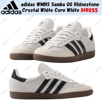 adidas WMNS Samba OG Strass Crystal White Core White IH9055 Damen Gr.