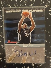 2003-04 Bowman David West Signs of the Future Rookie Autograph Auto SFA-DWA