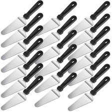 20 Pcs Pizza Spatula Bulk Pie Server 10.5 inches x 2.44 inches, Silver