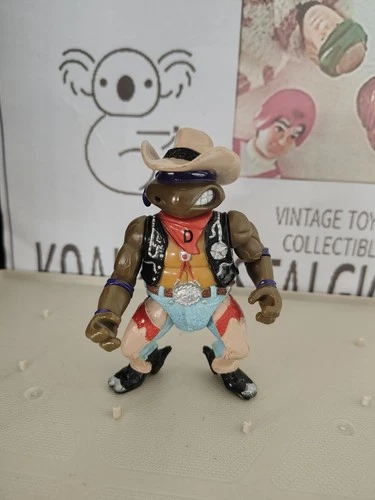 Vintage TMNT Ninja Turtles Figure Cowboy Don 1992