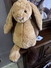 Jellycat BASHFUL BROWN PATCHWORK BUNNY Authentic US seller out of stock gift HTF — photo 7