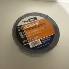 Shurtape PC 609 Performance Grade Co-Extruded Cloth Duct Tape 48mm x 55m Black 1