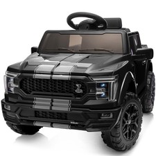 Licensed Ford Shelby F-150 24V Kids Ride on Toy, Electric Car for Kids with R...