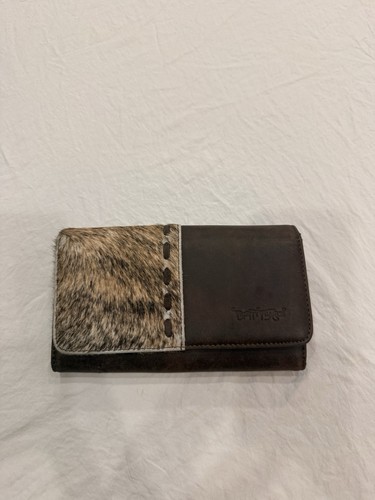 Trinity ranch --genuine Hair On  Cowhide Woman's Wallet