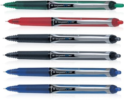 Pilot V7 RT Hi-Tecpoint Tintenroller - 0,7 mm - einziehbare flüssige Tinte