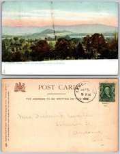 Lenox Massachusetts Laurel Lake Postcard