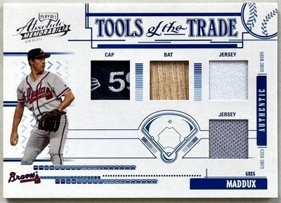 2005 Absolute Tools of the Trade #TT-63 - Greg Maddux /15 Atlanta Braves MEM NM