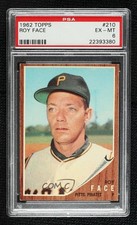 1962 Topps Roy Face #210 PSA 6 0k5h