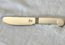 TARTINEUR COUTEAU A BEURRE EN  METAL ARGENTE CHRISTOFLE  LUC LANEL ART DECO