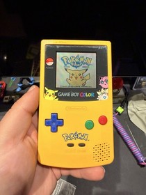 Nintendo Game Boy Color Pokemon PIkachu Edition Yellow - Complete In Box