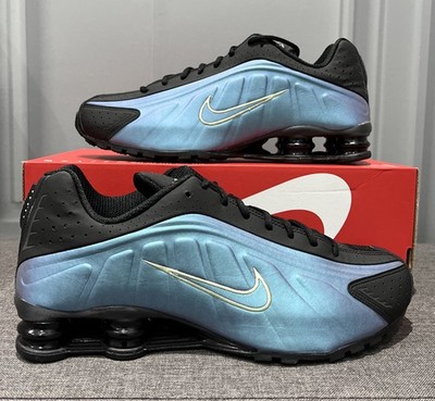 Nike Shox R4 - Sapphire/LT Liquid Lime - IF4849 500 - UK 12 / EUR 47,5 / US 13