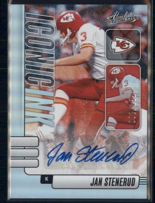 2024 Panini Absolute - Jan Stenerud Iconic Ink #II-JSD /199