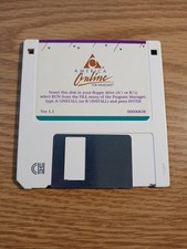 America Online v1.1 Collectible Program Disk, Vtg 1993 AOL Floppy for Windows
