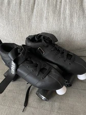 Chicago Bullet Men's Deluxe Speed Skates - Black, Size 9