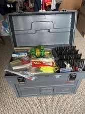 Vintage Plano Phantom Pro Tackle Box - Fishing -Tool Box - Large - Multi-Drawer