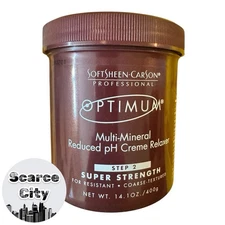 SoftSheen Carson Optimum Smooth Step 2 Multi Mineral Crème Relaxer SUPER 14.1 oz