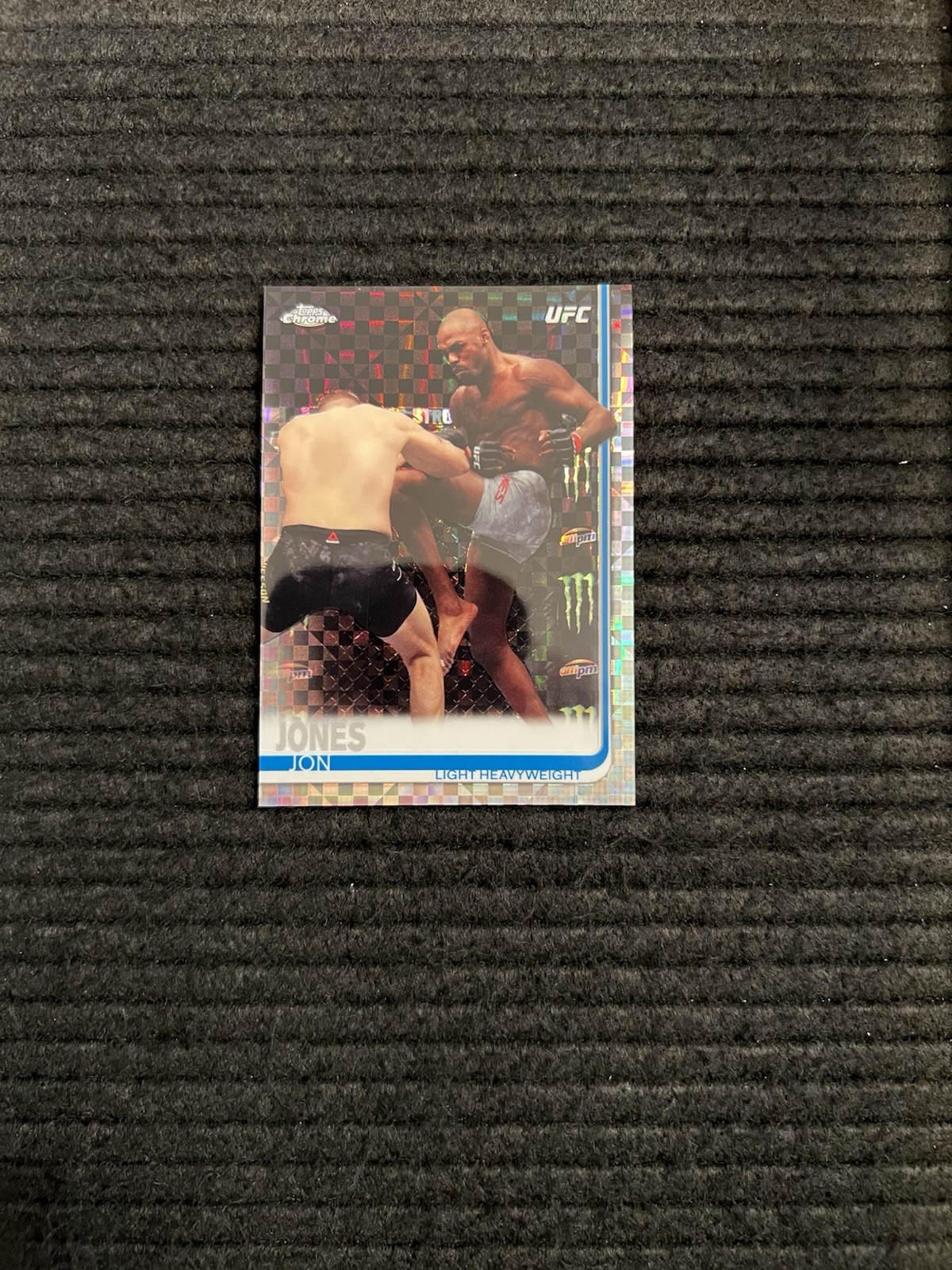 2019 Topps Chrome UFC Jon Jones Xfractor