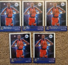 2018 2019 Manute Bol X5 Card Lot Optic Retro Series Philadelphia 76ers M NM