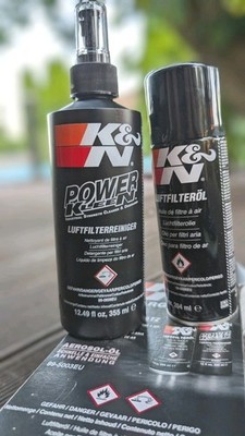 KN Luftfilter Reinigungssatz (Luftfilter Reinigungsöl Und Luftfilterreiniger