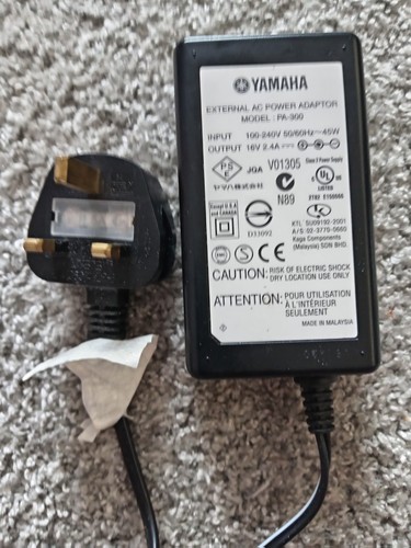 Adaptateur Secteur 16V 2.4A Pour Yamaha PA-301 - Remplacement UK - Marque Générique