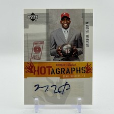 Martell Webster 2005-06 Upper Deck Rookie Debut Hotagraphs RC AUTO Trail Blazers