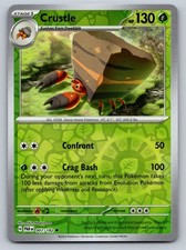Crustle 007/182 Reverse Holo Paradox Rift Pokemon Card - NM