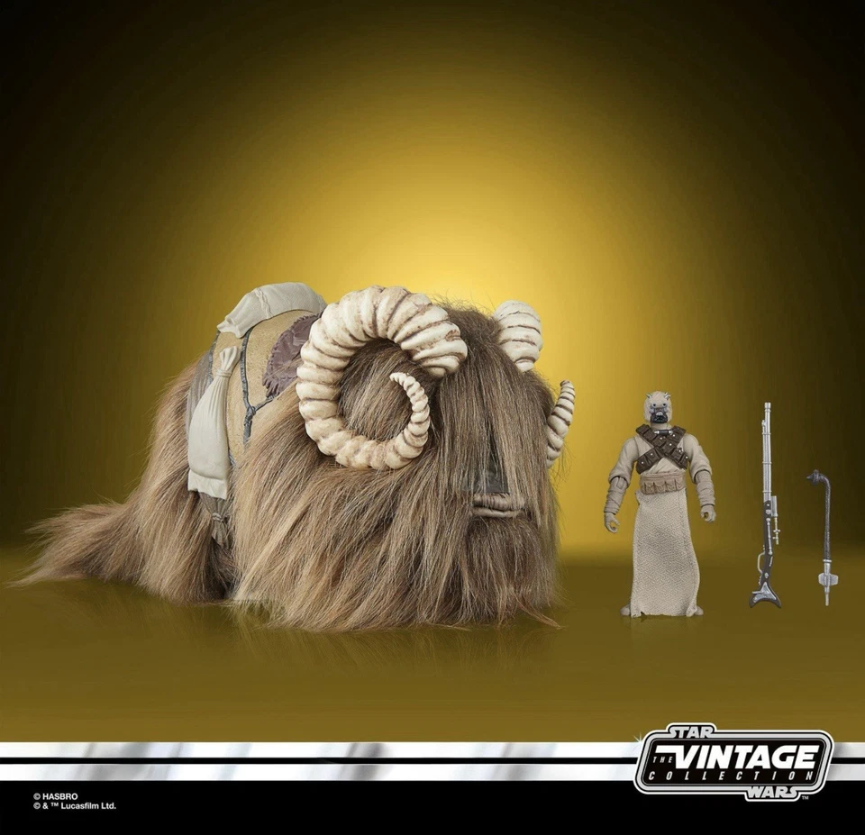 Star Wars The Vintage Collection Bantha & Tusken Raider 2-Pack Figure SOLD OUT! - Image 3 of 4