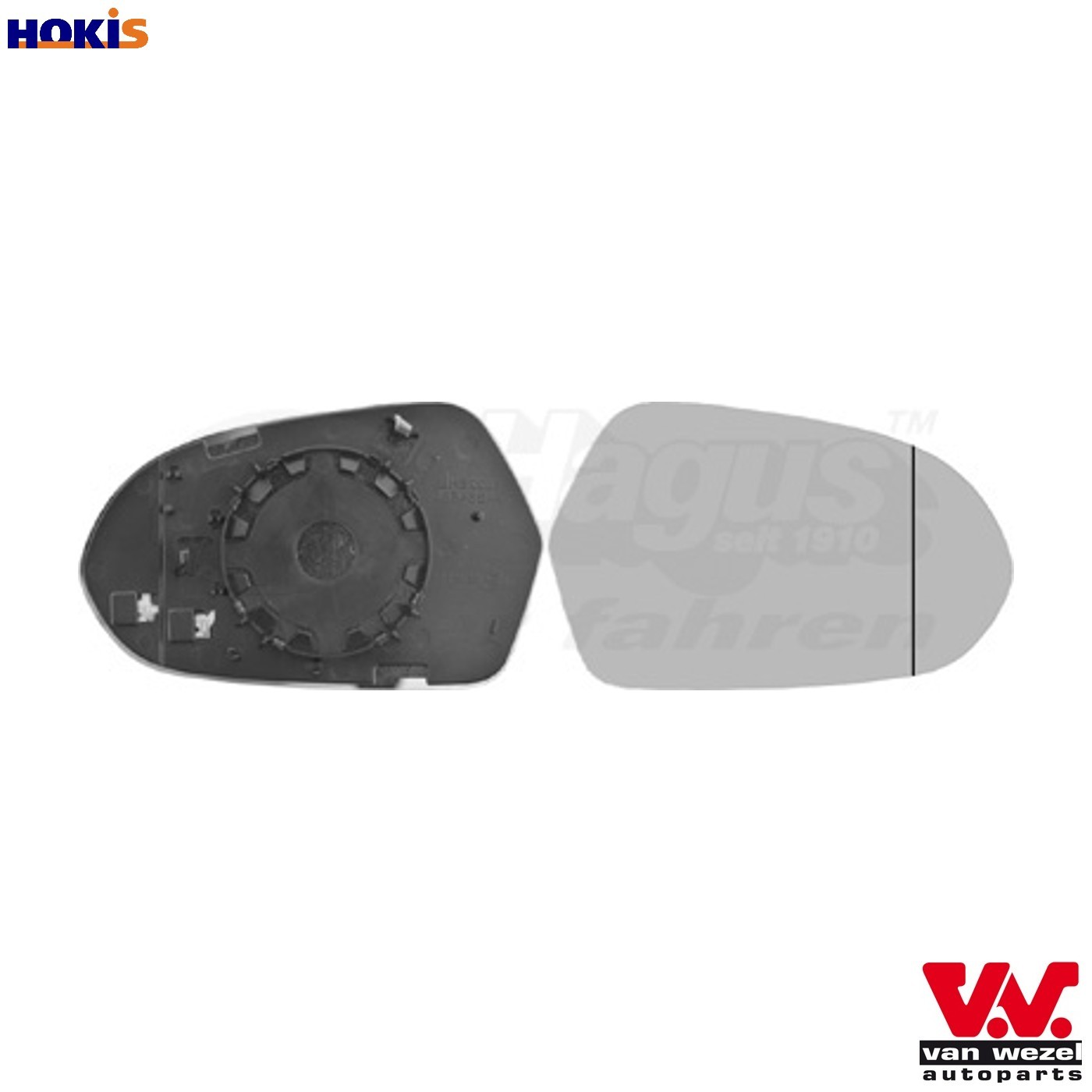 Fits VAN WEZEL 0342838 Mirror Glass, outside mirror  ⭐UK Stock⭐ - Image 4