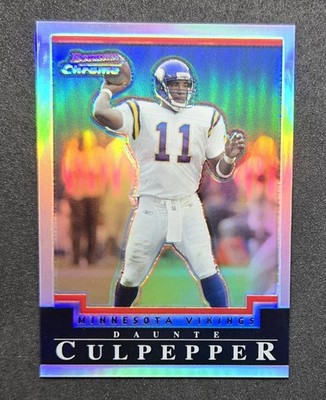 Daunte Culpepper 2004 Bowman Chrome Refractor /500 #109 VIKINGS