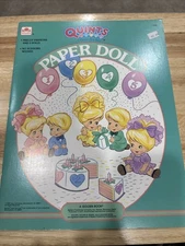 VINTAGE 1990 Tyco Quints Paper Dolls Unused Precut Fashions 5 Dolls Golden Book