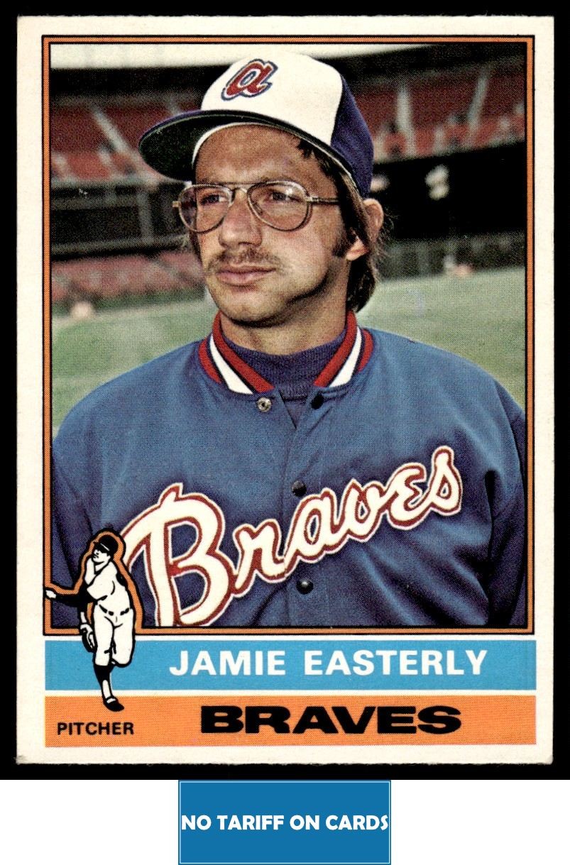 1976 O-Pee-Chee Jamie Easterly Atlanta Braves #511