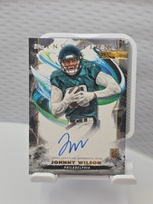 2024 Topps Inception Johnny Wilson Rookie Autograph NFL Card RA-JW Football. rookie card picture