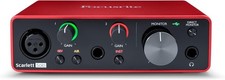 Scarlett Solo 3rd Gen USB Audio Interface, Studio Quality Sound for Music & Podc