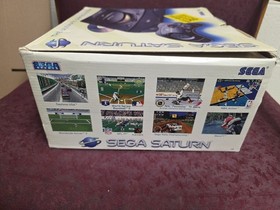 Sega Saturn Console Complete In Box CIB Smoke Free W/OEM Controller & Manual
