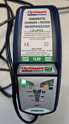 Diagnostic Charger + Tester - TecMate Optimate LiFe P04 Modell TM 290