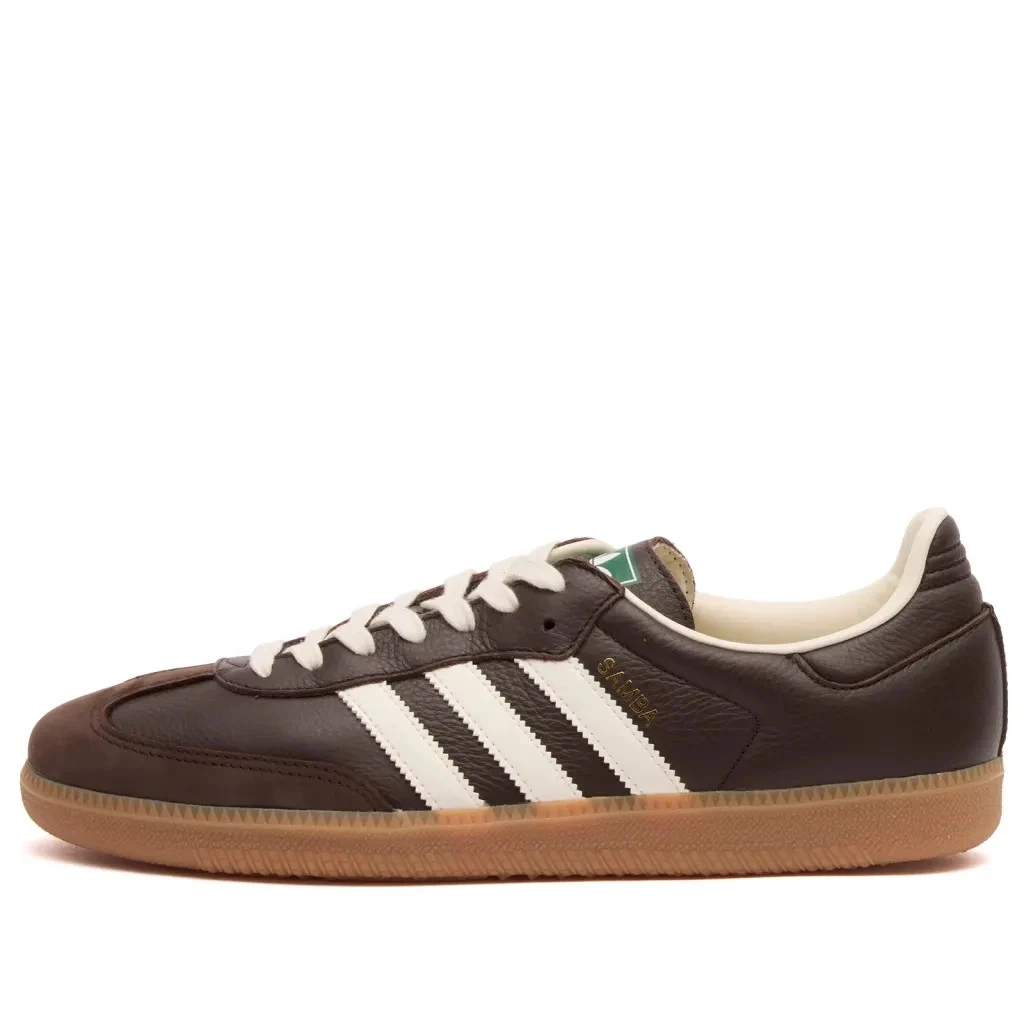 adidas Originals Samba OG in Dark Brown and Gum Shoes
