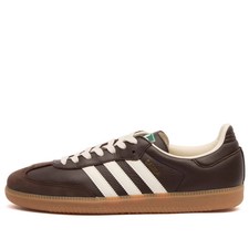 Size 9.5 - adidas Samba OG Dark Brown Off White Gum for sale