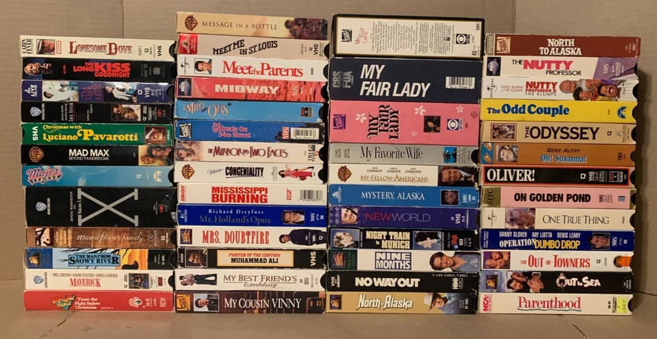 VHS MOVIES - PICK & CHOOSE YOUR MOVIES, $2.00 EACH, COMBINED SHIPPING DISCOUNT Foto 4 de 4