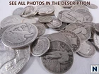 NobleSpirit Valuable $10 FV 90% Silver Dimes, Quarters, Half Dollars, Barber Etc