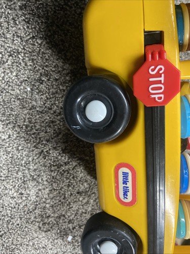 Vintage Little Tikes School Bus And Dump Truck 10 Figures - Picture 9 of 11