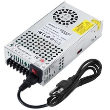 24V 20A Power Supply Adapter AC to DC Transformer for LED Strip, Amplifier, Mach