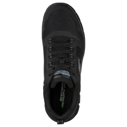 Mens Skechers Track - Knockhill Black/Black Athletic Shoes - Picture 4 of 6